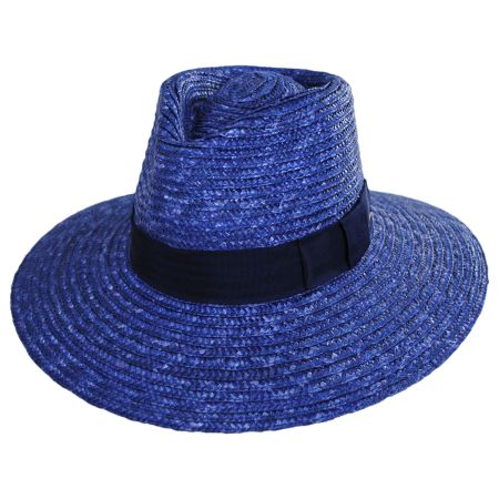 Brixton Hats Joanna Wheat Straw Fedora Hat
