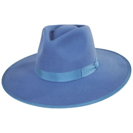 Brixton Hats Jo Wool Felt Rancher Fedora Hat