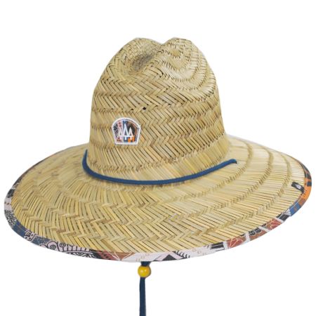 Hemlock Hat Co Bazaar Rush Straw Lifeguard Hat