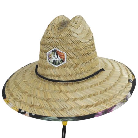 Hemlock Hat Co Nightcap Rush Straw Lifeguard Hat