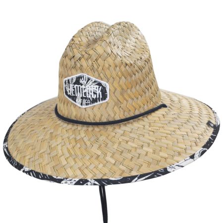 Hemlock Hat Co Siesta Straw Lifeguard Hat