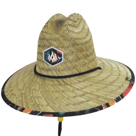 Hemlock Hat Co Youth Finley Rush Straw Lifeguard Hat