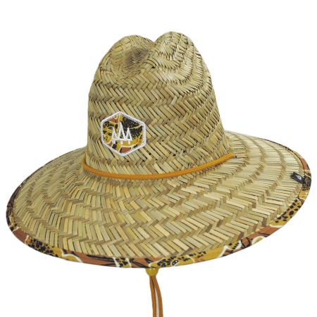 Hemlock Hat Co Youth Pounce Rush Straw Lifeguard Hat
