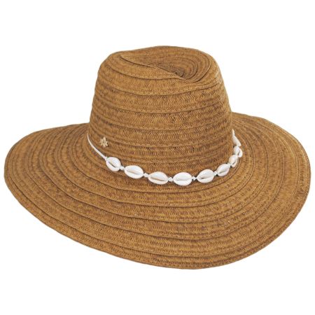 Violet Toyo Straw Western Hat