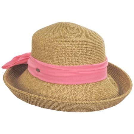 Scala Hera Kettle Edge Toyo Straw Sun Hat