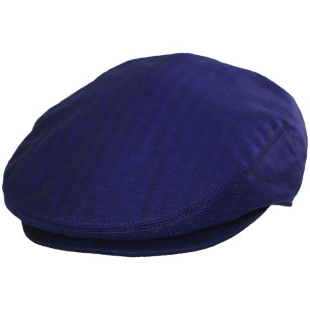 Baskerville Hat Company Llanddew Cotton Herringbone Ivy Cap