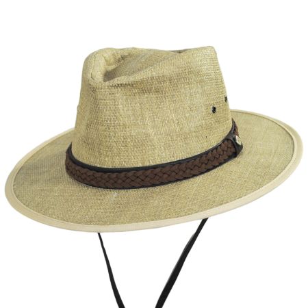 Dorfman Pacific Company Texarkana Toyo Straw Outback Hat