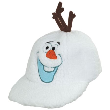 Disney Frozen Olaf Fuzzy Adjustable Baseball Cap