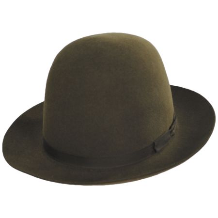 Skylar Shapeable Open Crown Fur Felt Fedora Hat