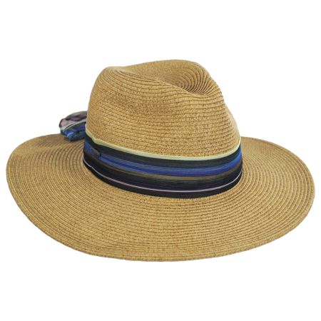 Karen Keith Horizon Toyo Braid Straw Fedora Hat