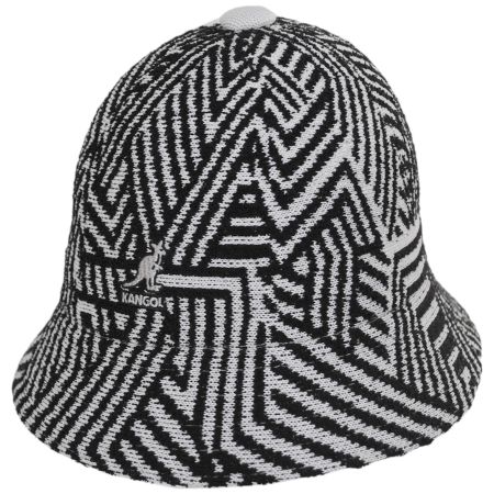 Virtual Grid Casual Knit Bucket Hat alternate view 5