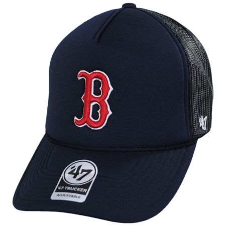 Boston Red Sox MLB Foam Mesh Trucker Snapback Baseball Cap