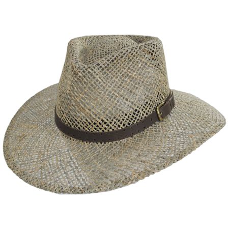 Bigalli Australian Seagrass Straw Outback Hat