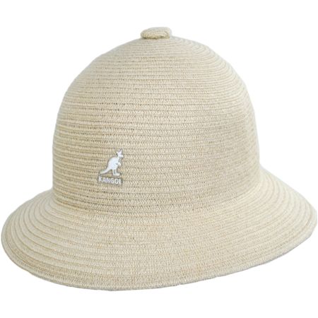 Kangol Linen Blend Braid Casual Bucket Hat