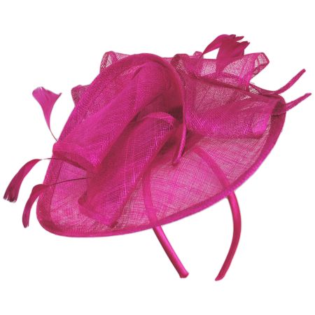 Jeanne Simmons Isabelle Sinamay Straw Fascinator Hat