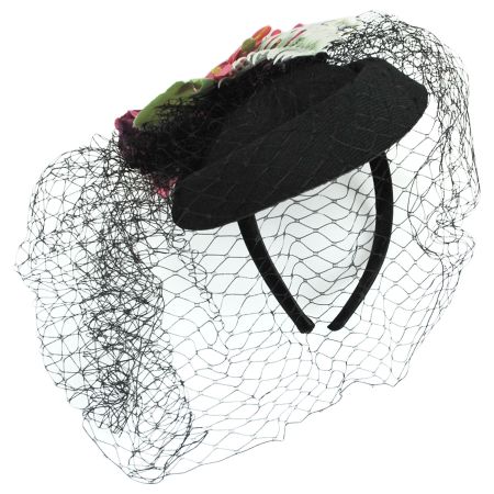 Jeanne Simmons Secret Garden Velvet Fascinator Hat