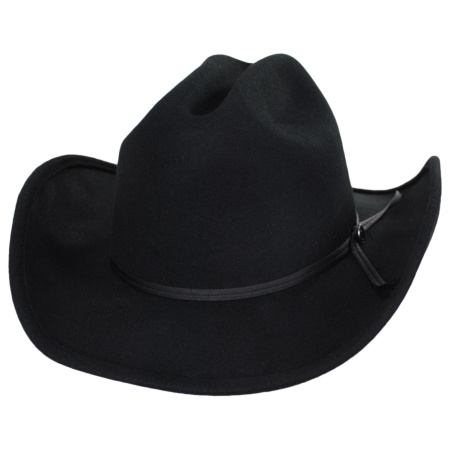  B2B Jaxon Western Cowboy Hat (Black)