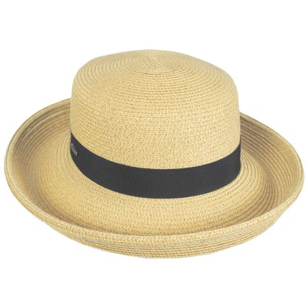 Karen Keith Toyo Straw Kettle Brim Sun Hat