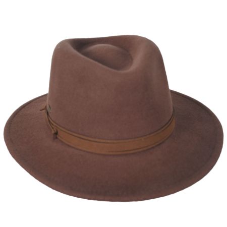 Scala Larisa Wool Felt Fedora Hat