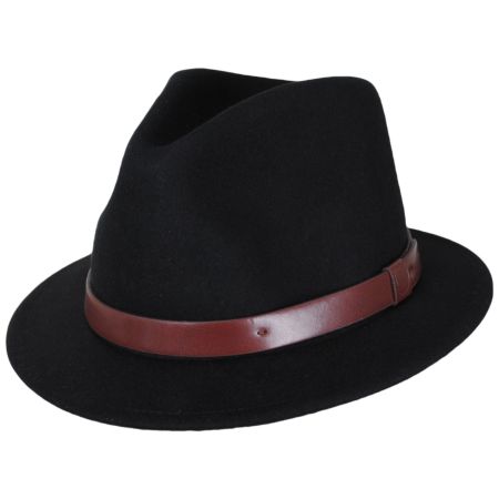 Brixton Hats Baby Messer Wool Felt Fedora Hat