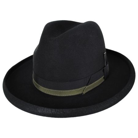 Walsden Wool Felt Homburg Hat