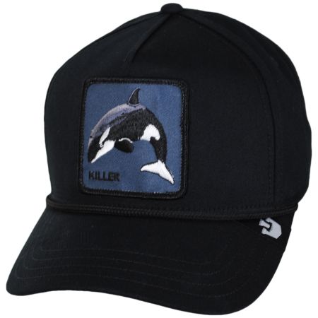 Goorin Bros Killer Whale 100 Trucker Snapback Baseball Cap
