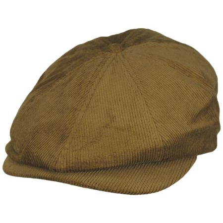 Brixton Hats Brood Cotton Corduroy Newsboy Cap - Buckskin