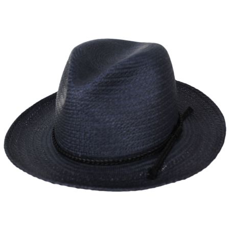 Bailey Crispin Panama Straw Fedora Hat