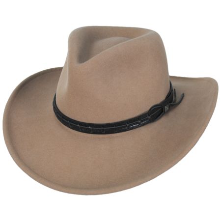 Bailey Firehole Crushable Wool LiteFelt Western Hat - Fawn