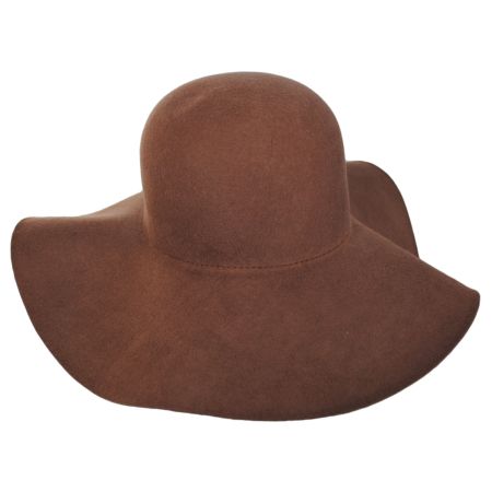 Scala Boho Wool Felt Swinger Hat