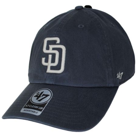 San Diego Padres MLB Home Clean Up Strapback Baseball Cap Dad Hat alternate view 5