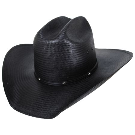 Stetson Bullock Shantung Straw Western Hat