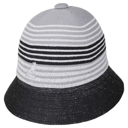 Kangol League Tri-Color Stripe Casual Bucket Hat