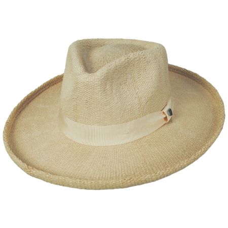 Brixton Hats Victoria Toyo Straw Fedora Hat