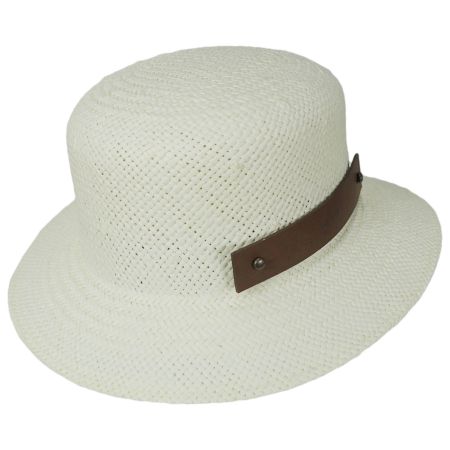Bailey Rayne Raindura Straw Bucket Hat