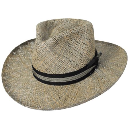 Bailey Daxton Seagrass Straw Fedora Hat