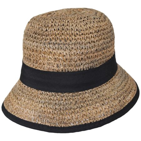 Jeanne Simmons Crochet Seagrass Cloche Hat