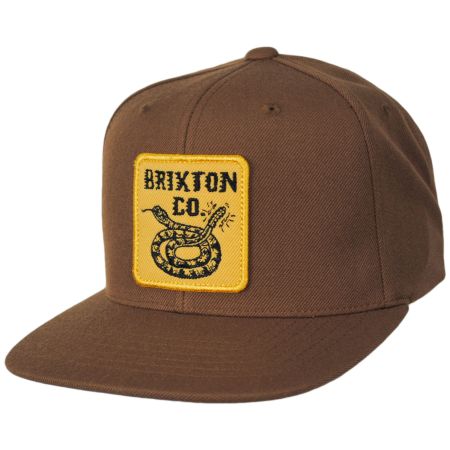 Brixton Hats Homer MP Snapback Baseball Cap