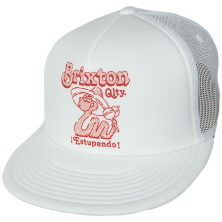 Brixton Hats Estupendo HP Mesh Trucker Snapback Baseball Cap