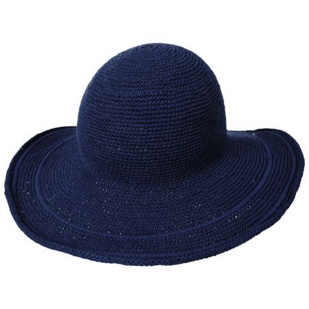 San Diego Hat Company Bali Cotton Crochet Sun Hat