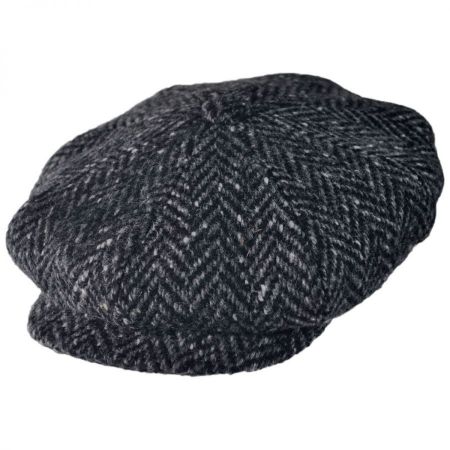 Women's City Sport Caps Teflon Shield and Melange Wool Rollable Walking Rain Hat: Size: M Charcoal