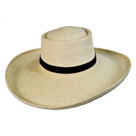 SunBody Hats Sam Houston Planter Guatemalan Palm Leaf Straw Hat