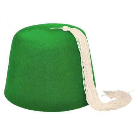 100% Wool Felt Traditional Moroccan Tassel Fez by Tails and the Unexpected